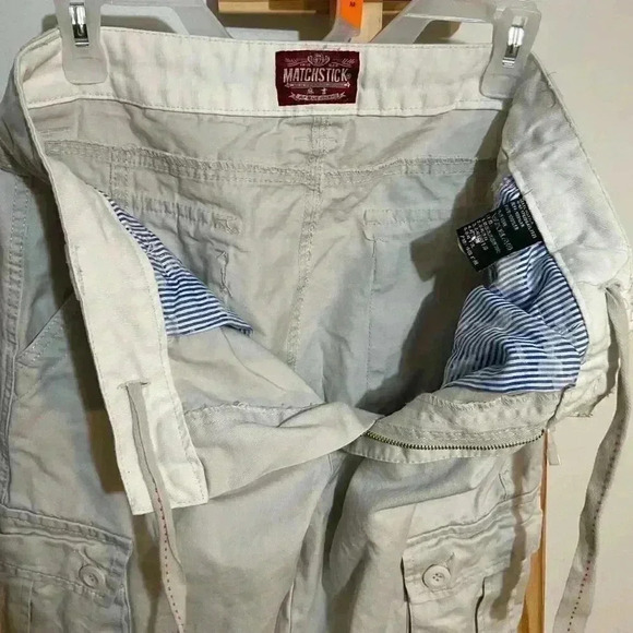 Matchstick men’s cargo pants with multi pockets size L/32 union work wear - Picture 8 of 8